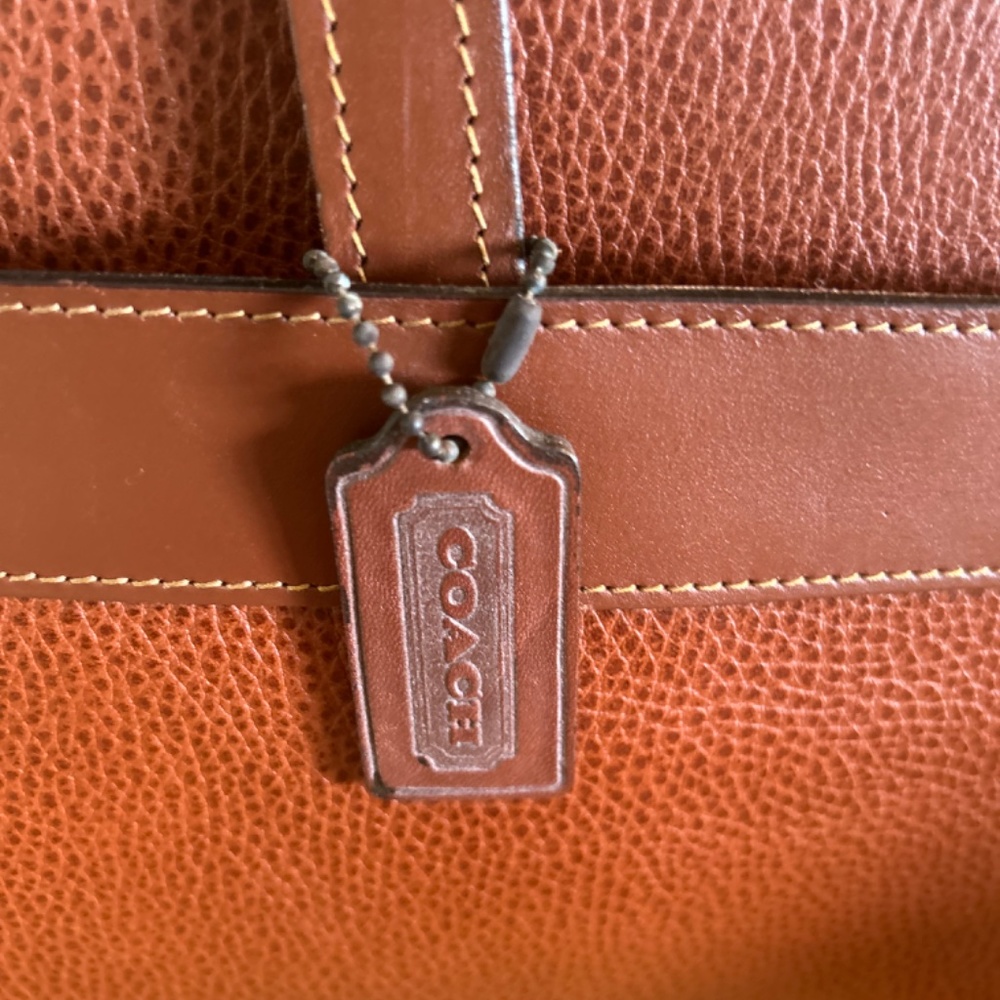 Vintage Coach Briefcase (Never Usef) - Picture 4 of 5